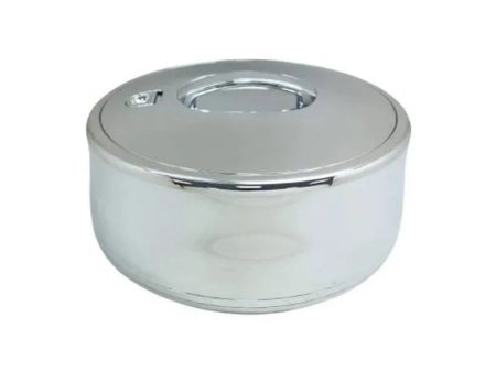 6 Ltr Round Silver Hotpot Hot on Sale